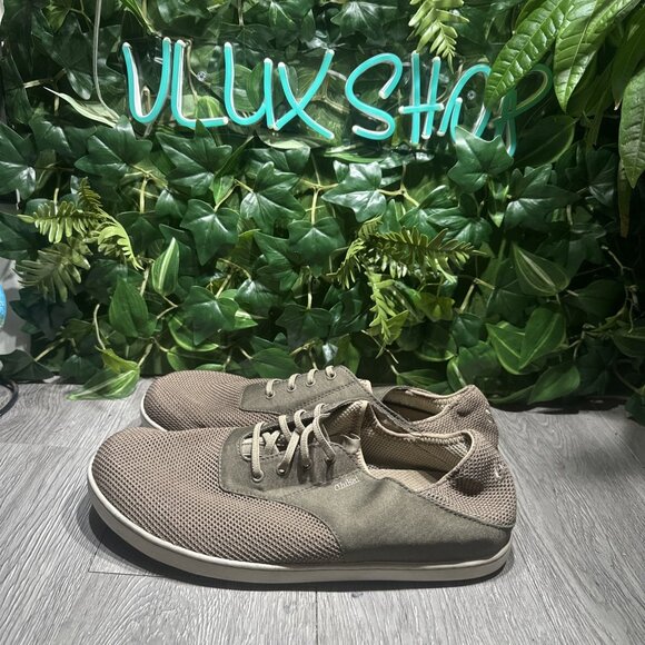 Olukai Nohea Moku Slip On Mesh Water Shoes Mens Size 12 Brown Comfort main image 4